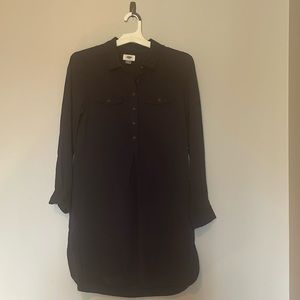 Shirt dress navy